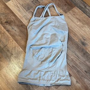 Blanqi Gray Compression Maternity Tank Top